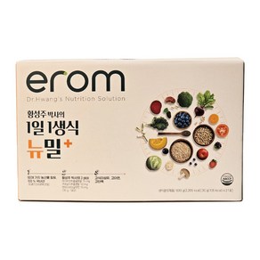 황성주 생식 30g 21포 5박스 뉴밀 플러스 발효생식 미숫가루 저녁 메뉴, 630g, 5개