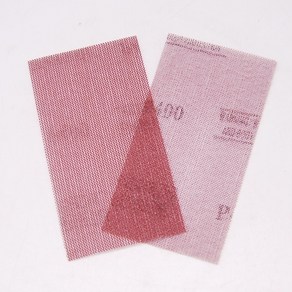 망사 벨크로사포 70x130mm 핸드 블럭 아데방, 320번(10장), 1개