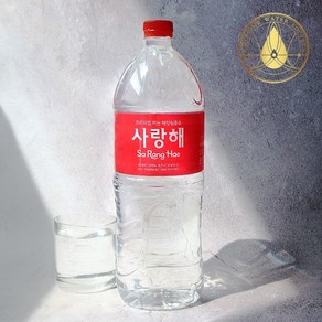 사랑해 경도300 프리미엄 해양심층수, 2L, 18개