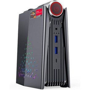 ACEMAGICIAN 미니 PC 큐브형 에이스매직 게이밍 라이젠 AMD 7 5800U 4.4Ghz 16GB DDR4 512GB NVME SSD 데스크톱 컴퓨터 WiFi6 BT5, Ryzen 7 5800U/16GB RAM 512G RO