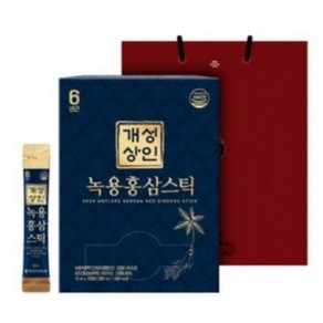 개성상인 녹용 홍삼스틱 100p + 쇼핑백, 1L, 1개