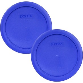 Pyex 7201-PC Cadet Blue Round 4 Cup Plastic Stoage Lid Made in USA - 2 Pack Pyex 7201-PC Cadet 블, 2, 생도 블루