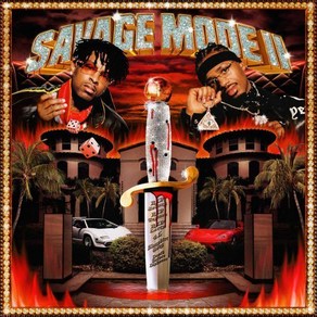 21 Savage Audio CD 앨범 SAVAGE MODE II Explicit Lyics 미국 발송