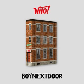 보이넥스트도어(BOYNEXTDOOR)(1CD) - 1st Single [WHO!] (WHO ve.)(아웃박스+포토북+CD+포토카드랜덤+엽서+종이비행기편지+미니포스터)