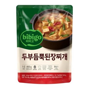 CJ 비비고 두부듬뿍 된장찌개 460g, 1개