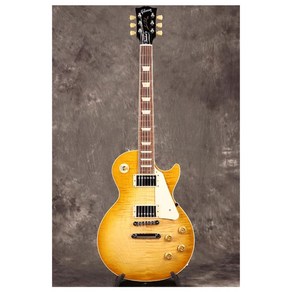 Gibson USA 깁슨 Exclusive Les Paul Standad 50s Figued Top Dity Lemon Bust S/N 206640190, 1개