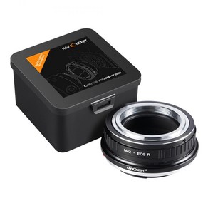 KnF M42-EOS R 렌즈변환 어댑터 M42 렌즈 >> 캐논 RF 바디 - 내부무반사코팅 - M42 Lens to Canon EOS-R adapte, 1개