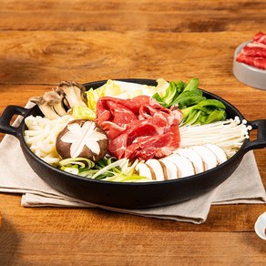 관동풍 스키야끼 소고기전골 밀키트(2인분), 900g, 1개