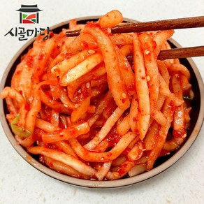 [시골마당] 비빔밥에 어울리는 전라도 무생채 국내산, 2kg, 1개