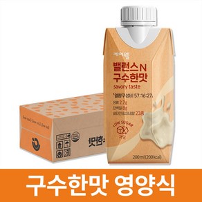 케어웰 밸런스N 구수한맛, 200ml, 18개