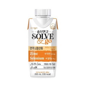 솔브앤고 면역&항산화 웅진 200mlx18ea, 200ml, 18개