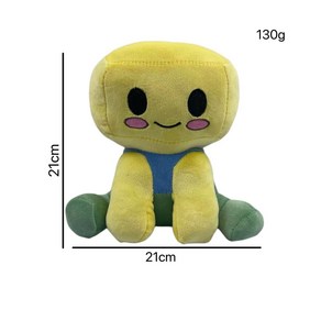 로블록스 캐릭터 인형 BLOX 봉제인형 애착 베이컨 할트 캐릭터피규어, B, 20cm, 1개
