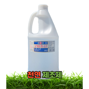 빙초산 친환경 천연제초제, 4개, 1.5L