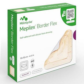 메피렉스 보더 플렉스 10x10CM 5개입 Mepilex Bode Flex, 1세트