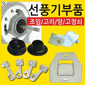 선풍기 부속품 조임 벽걸이 고정쇠 망 고리 날개 부품, 선풍기안전망(색상랜덤)