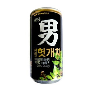 광동 힘찬하루 헛개차 180ml(30캔) + 실론티 175ml(30캔), 60개, 175ml