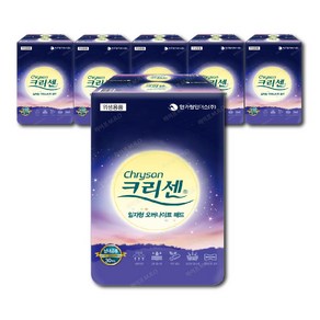 크리센 오버나이트(속기저귀) 43339 성인용 기저귀, FREE(onesize), 30개입, 6개