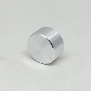 알루미늄 노브 25x13mm 오디오 knob, 은색