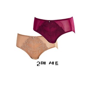 트라이 마담노라인팬티2매 세트 엄마레이스팬티 F82