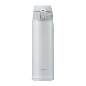 조지루시 보온 보냉 원터치 텀블러 SM-TA48, 화이트, 480ml