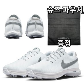 [25년 신상품] 나이키골프 에어 줌 빅토리 투어 3 NG9025-100 여성 골프화 (화이트/실버) +신발주머니 증정