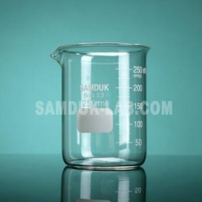 SAMDUK 유리 비이커 대형 5L / 삼덕과학 비커 Beaker