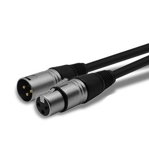 XLR 마이크 케이블 연장 마이크선 캐논잭 라인 잭 XLR 1M-2M-3M-5M-10M