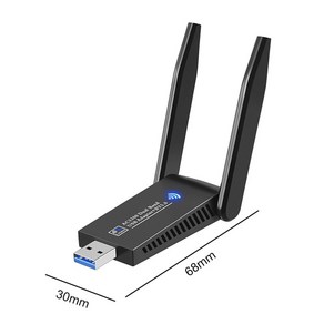2.4GHz 5GHz 듀얼 밴드 1300Mbps 무선 네트워크 카드 동글 와이파이 어댑터 블루투스 5.0 USB 3.0 드라이버, 01 1300Mbps, [01] 1300Mbps