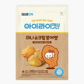 집으로ON 아이라이킷 헬로키티 미니슈크림붕어빵 600g 1개