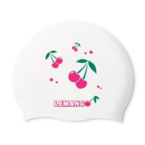 르망고 실리콘 수모 체리체리 Cherry Cherry (White)(2167)