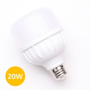 LONG 고용량 전구 LED 20W, 1개, 전구색