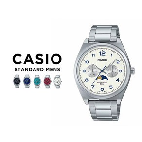 카시오 문페이즈 메탈 시계 방수 CASIO MTP-M300D 3색상 일본직구