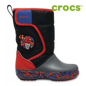 크록스 아동 부츠 H12- 204722-43J Kids Cocs LodgePoint Lights Robosau Rex Boot Robosau Rex