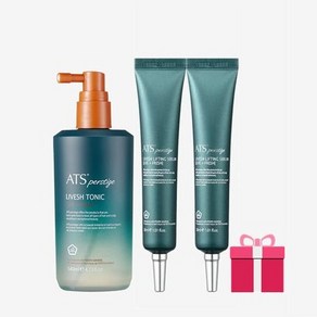 ATS 퍼스티지 리버시 토닉+탄력세럼 140ml+60ml 두피케어 모근강화 탈모케어, 1세트