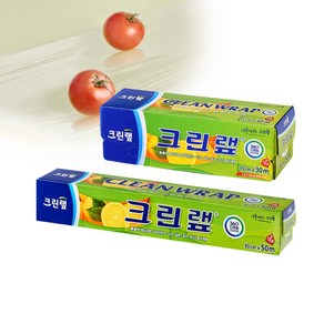 크린랲 위생 비닐랩 15cm x 30M + 30cm x 50M, 1세트, 80m