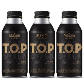 겨울 맥심 티오피 더블랙 캔커피 380mlX24캔, 380ml, 24개