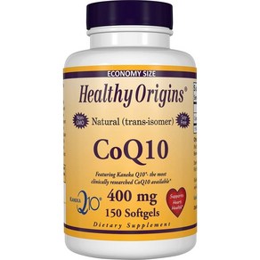 헬시오리진스 내추럴 CoQ10 400mg 소프트젤, 150정, 1개