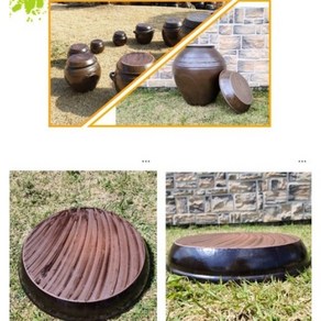 국산 제작 32cm 특대형 숨쉬는 옹기 항아리 뚜껑 장독 뚜껑 9호, 1개
