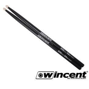 Wincent Hickoy 5A XL Black 드럼스틱 (W-5AXLCB), 1개