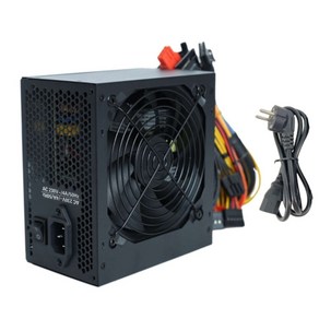 컴퓨터 전원 공급기 저소음 ATX-500W 완전 모듈형 게이밍 PC 전원, Euopean egulations