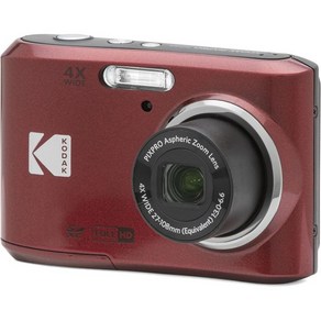 KODAK PIXPRO FZ55-BK 16MP CMOS 센서 디지털 카메라 5X 광학 줌 28mm 광각 1080P 풀 HD 비디오 2.7인치 LCD 브이로그 카메라(블랙)