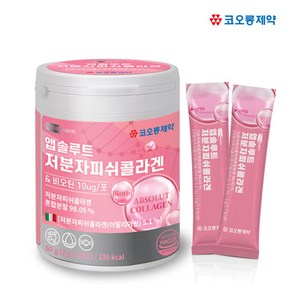 코오롱제약 앱솔루트 저분자 피쉬 콜라겐, 60g, 6개