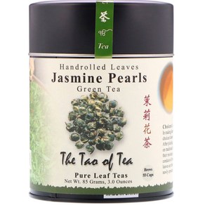 The Tao of Tea 핸드롤드 잎 녹차 자스민 펄 3 oz (85 g)