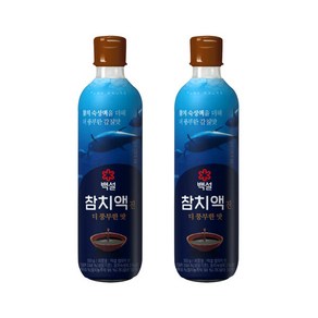 백설 참치액 진더풍부한맛 500g x2개