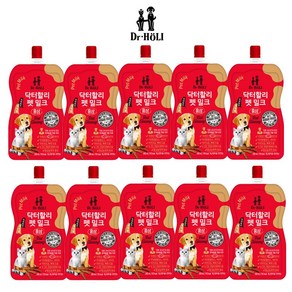 닥터할리 펫밀크 200ml 홍삼 CAT/DOG 겸용, 상세 설명 참조, 10개