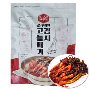 순천 개랭이 고들빼기 김치 1kg, 1개