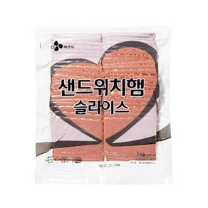 CJ시푸드 샌드위치햄 슬라이스, 1팩, 1kg