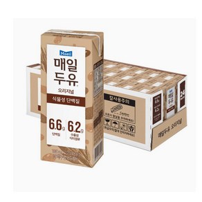 [똑똑]매일두유 오리지널 190ml 12팩, 190mg, 24개