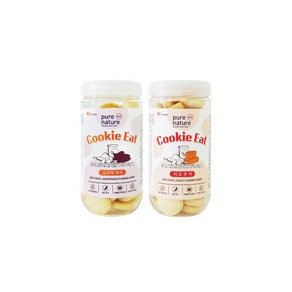 퓨어네이쳐 쿠키잇 강아지 고구마&치즈쿠키 250g, 치즈쿠키250g+고구마쿠키250g, 1개