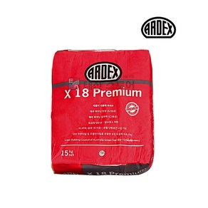 아덱스 X18 PREMIUM 고탄성 대형 박판타일 접착제15kg, 1개